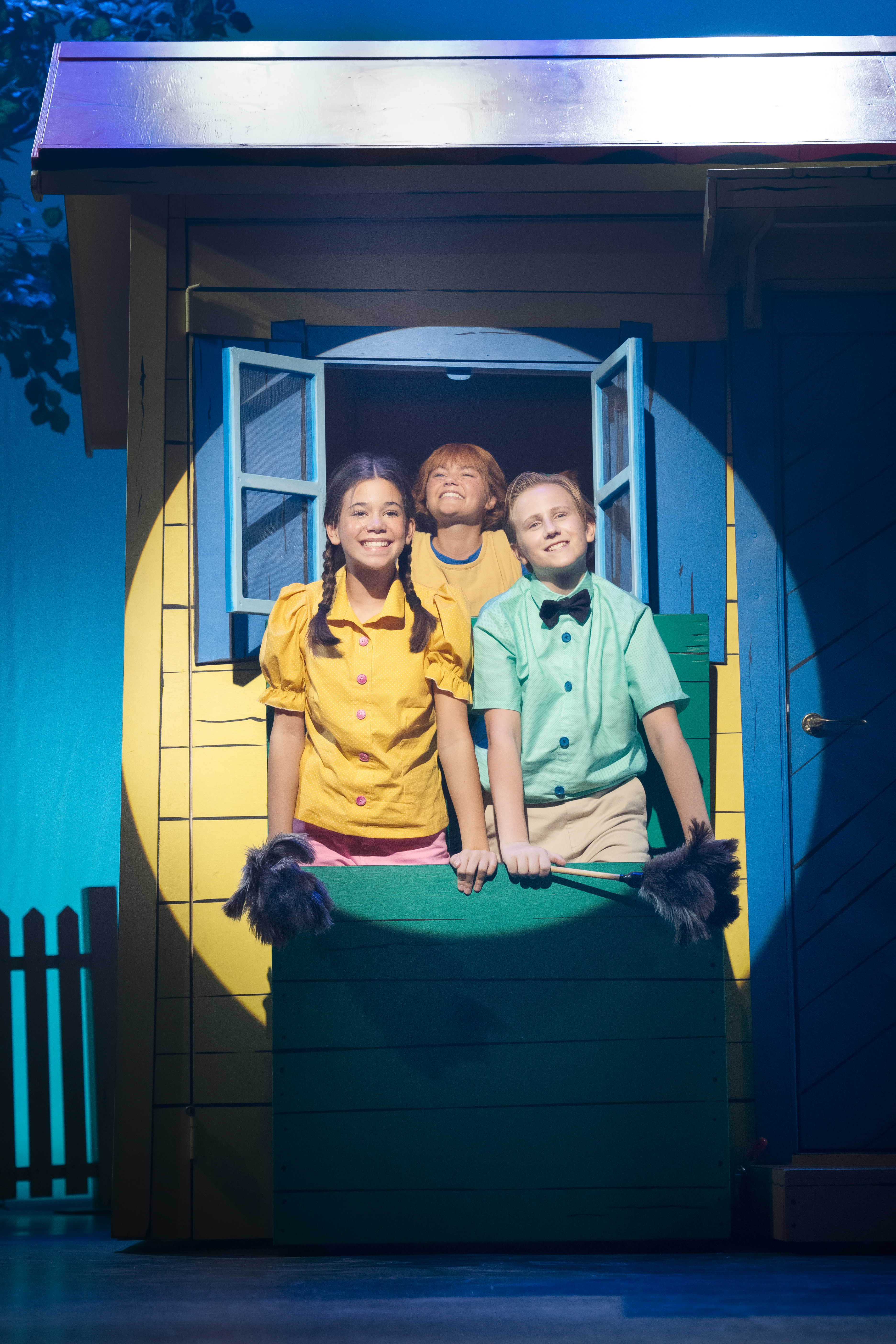 Pippi flyttar in i Villavillekulla